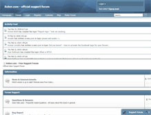 Tablet Screenshot of forum.xobor.com